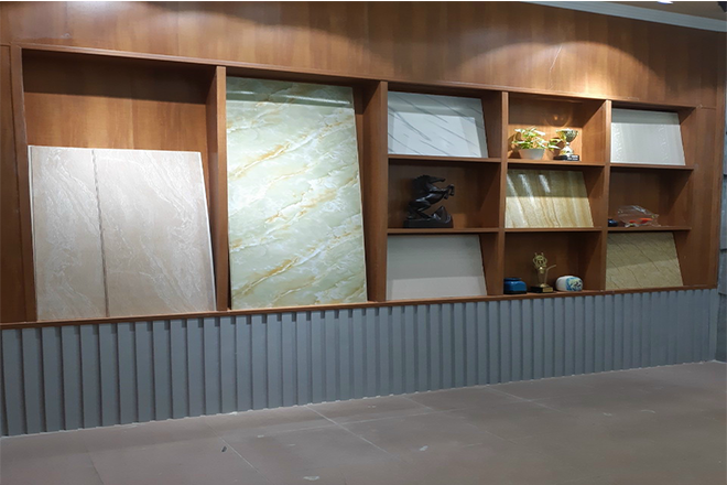 Tấm ốp trần, tường PVC vân gỗ tại Hải Phòng