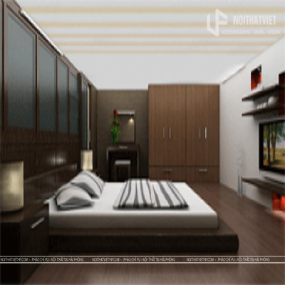 Mẫu phòng ngủ theo phong cách hiện đại tại Hải Phòng - NTNHD03