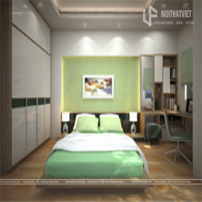 Mẫu phòng ngủ theo phong cách hiện đại tại Hải Phòng - NTNHD04