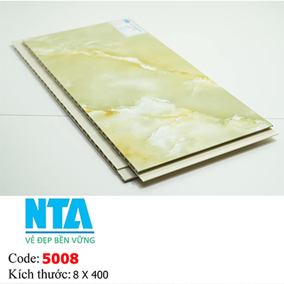 Mẫu tấm ốp Pvc vân đá NTA50008B